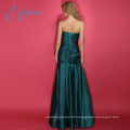 Satin Sheath Sweetheart Lace Up Custom Made Prom Dress Long